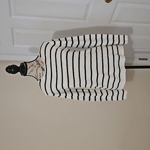 August Mist Striped Sweater